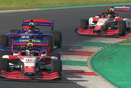 Dramatický závod na Mugellu: Janík-Motorsport bojuje o TOP10 v Mercedes-Benz Virtual GP 2024